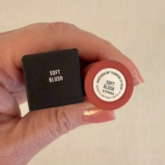 Makeup By Mario Moistureglow Plumping Lip Color Soft Blush Pink Vegan Cruel 3.3m - Picture 4 of 5